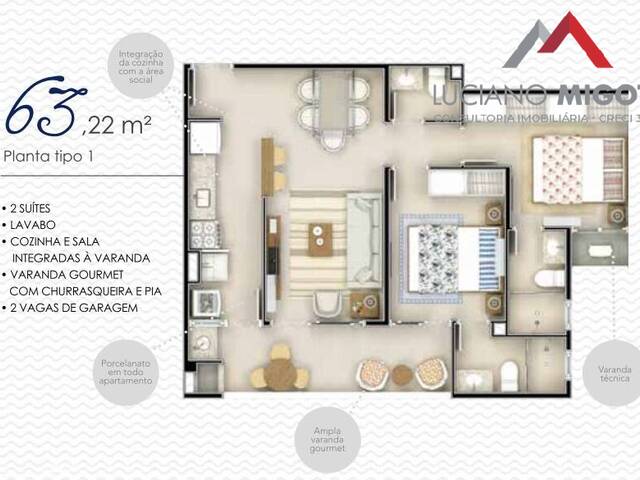 #823 - Apartamento para Venda em Ubatuba - SP - 3