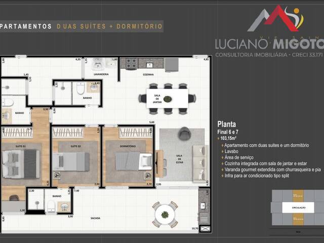 #938 - Apartamento para Venda em Ubatuba - SP