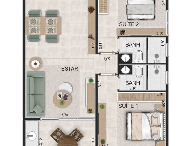 #1005 - Apartamento para Lançamento em Ubatuba - SP - 3
