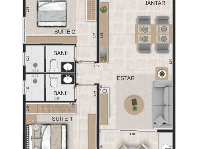 Apartamento para Lançamento em Ubatuba - 4