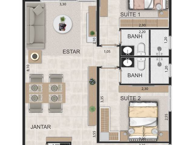 Apartamento para Lançamento em Ubatuba - 5