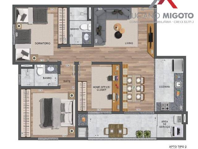 Apartamento para Lançamento em Taubaté - 4