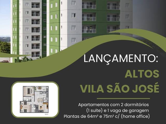 Lançamento em Altos Vila São José - Taubaté