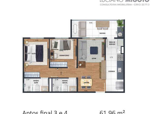 Apartamento para Lançamento em Taubaté - 5