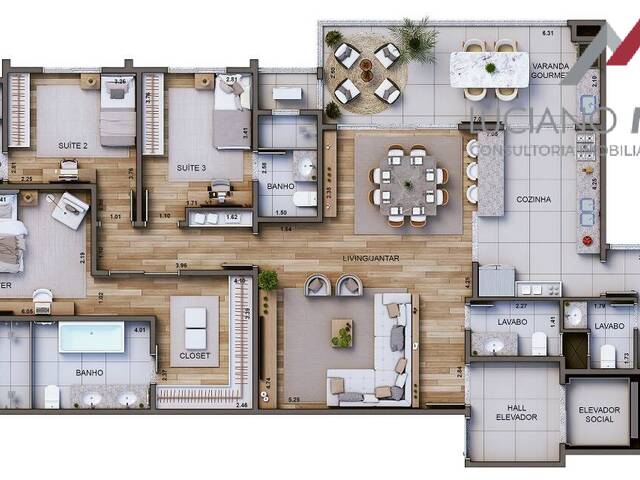 Apartamento para Lançamento em Pindamonhangaba - 4